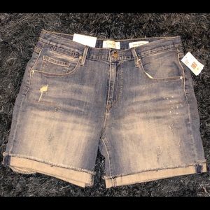 JESSICA SIMPSON Distressed Shorts